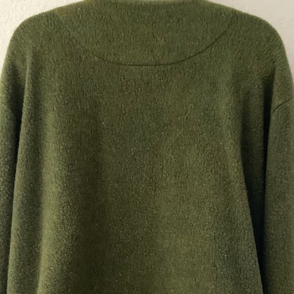 VINTAGE JANTZEN GREEN CARDIGAN WOOL BLEND SWEATER - Picture 12 of 16